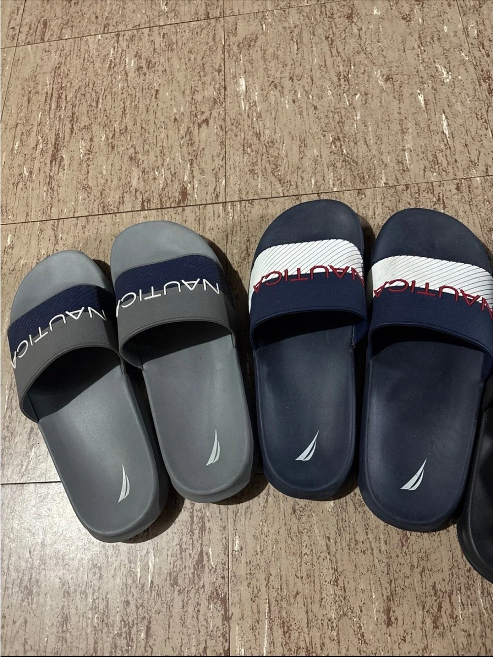 Nautica Men's Slide Sandals - Sporty Comfort